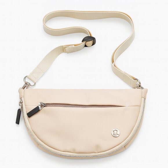 Lululemon Light Ivory/Black All Night Festival Bag (Micro 2L) Gift Ideas - Picture 1 of 6